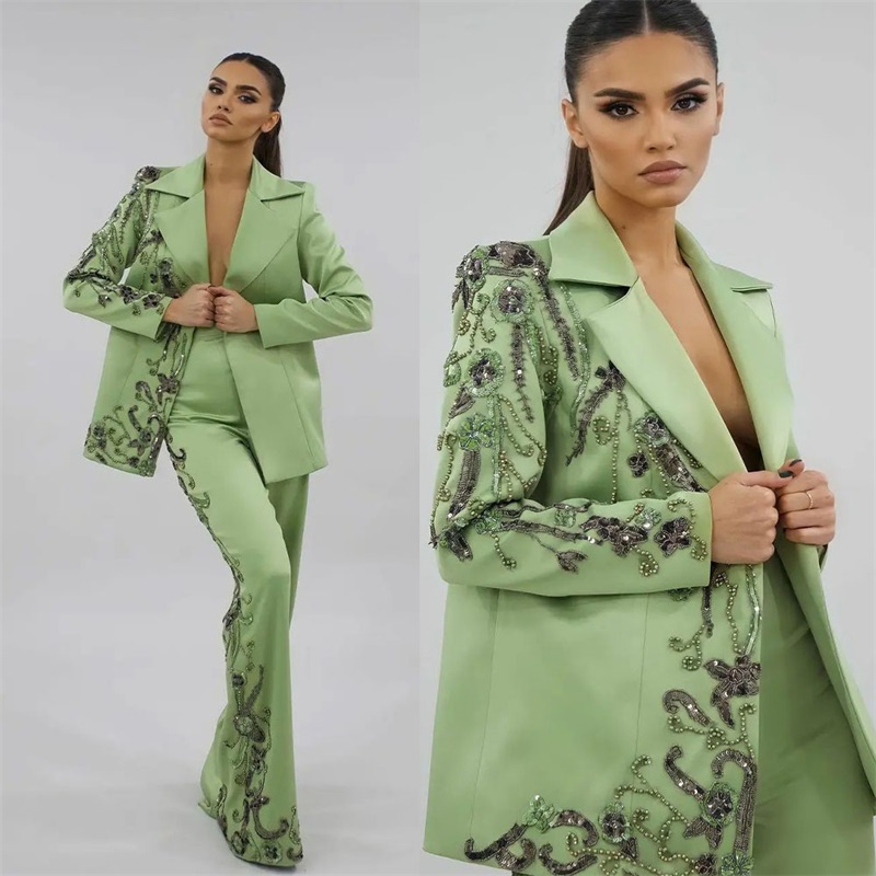 Women'S Green Formal Wear - Nhà Thiết Kế Xanh Nữ Phù