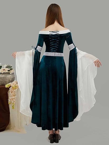 DAIZBELLA Women's Medieval Ren - đánh giá và giá Women'S Green Formal Wear