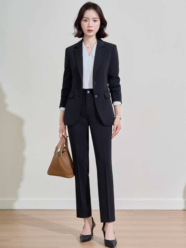 Navy blue professional suit fo - đánh giá và giá Women Formal Wear For Interview