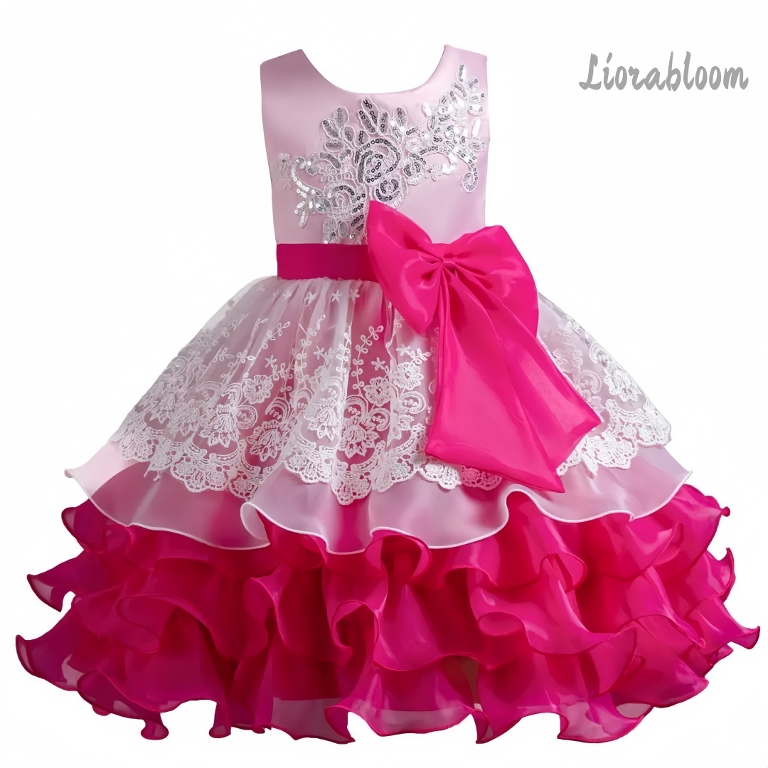 Girls' Dress With Large Bow Sl - đánh giá và giá Women Formal Party Wear Dress