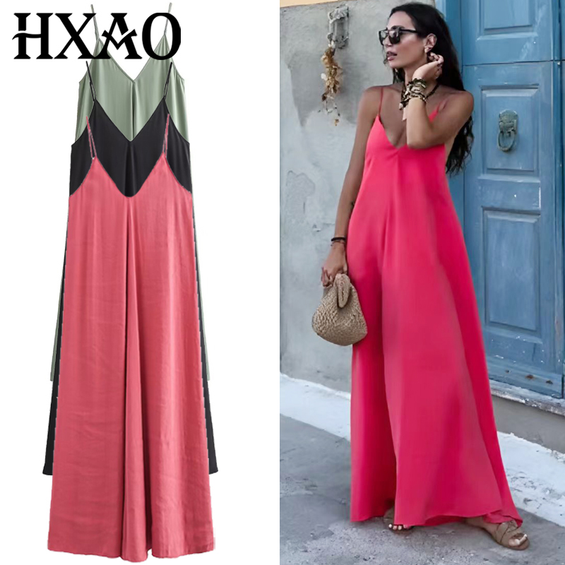 HXAO 2025 Womens Dresses Slip  - đánh giá và giá Women'S Green Formal Wear