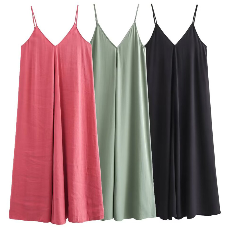 HXAO 2025 Womens Dresses Slip  - đánh giá và giá Women'S Green Formal Wear