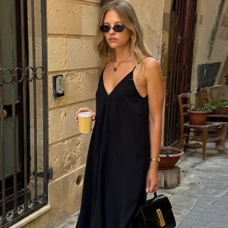 HXAO 2025 Womens Dresses Slip  - đánh giá và giá Women'S Green Formal Wear