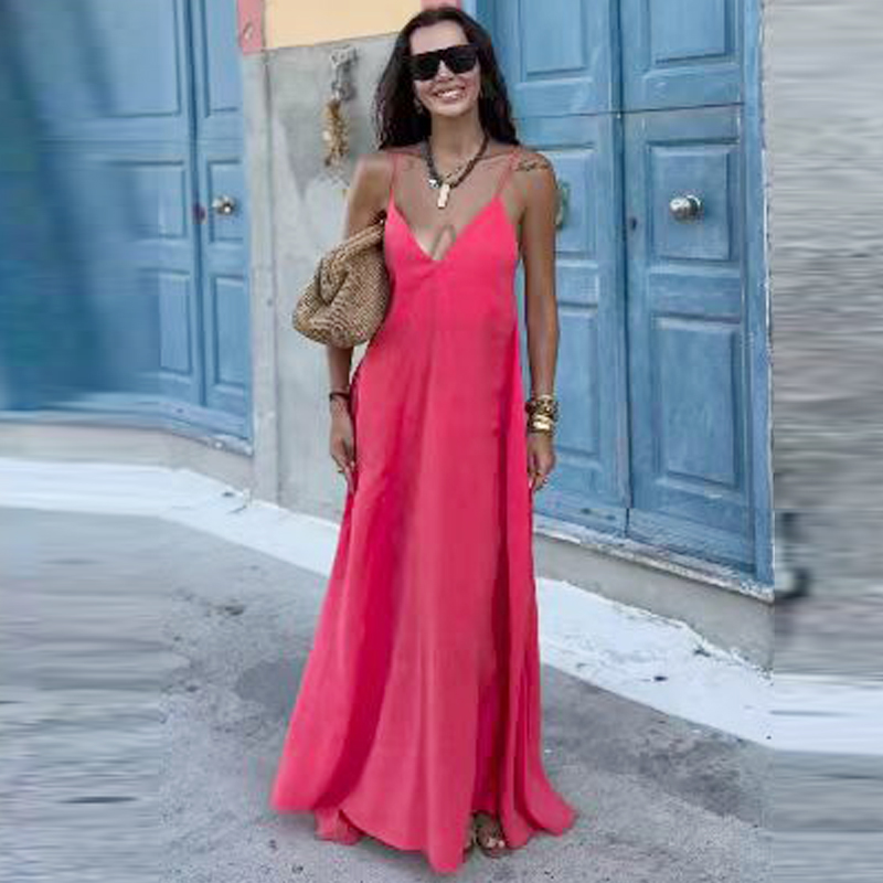 HXAO 2025 Womens Dresses Slip  - đánh giá và giá Women'S Green Formal Wear