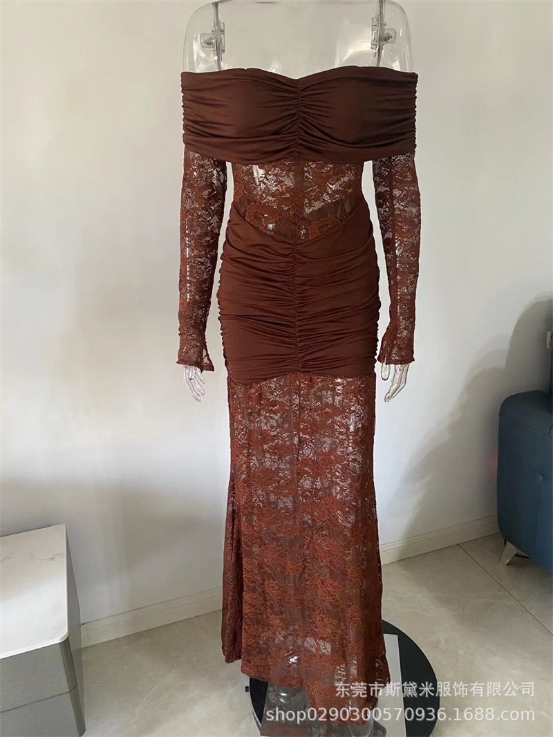 Sexy Lace Mermaid Women Prom D - đánh giá và giá Women Formal Party Wear Dress