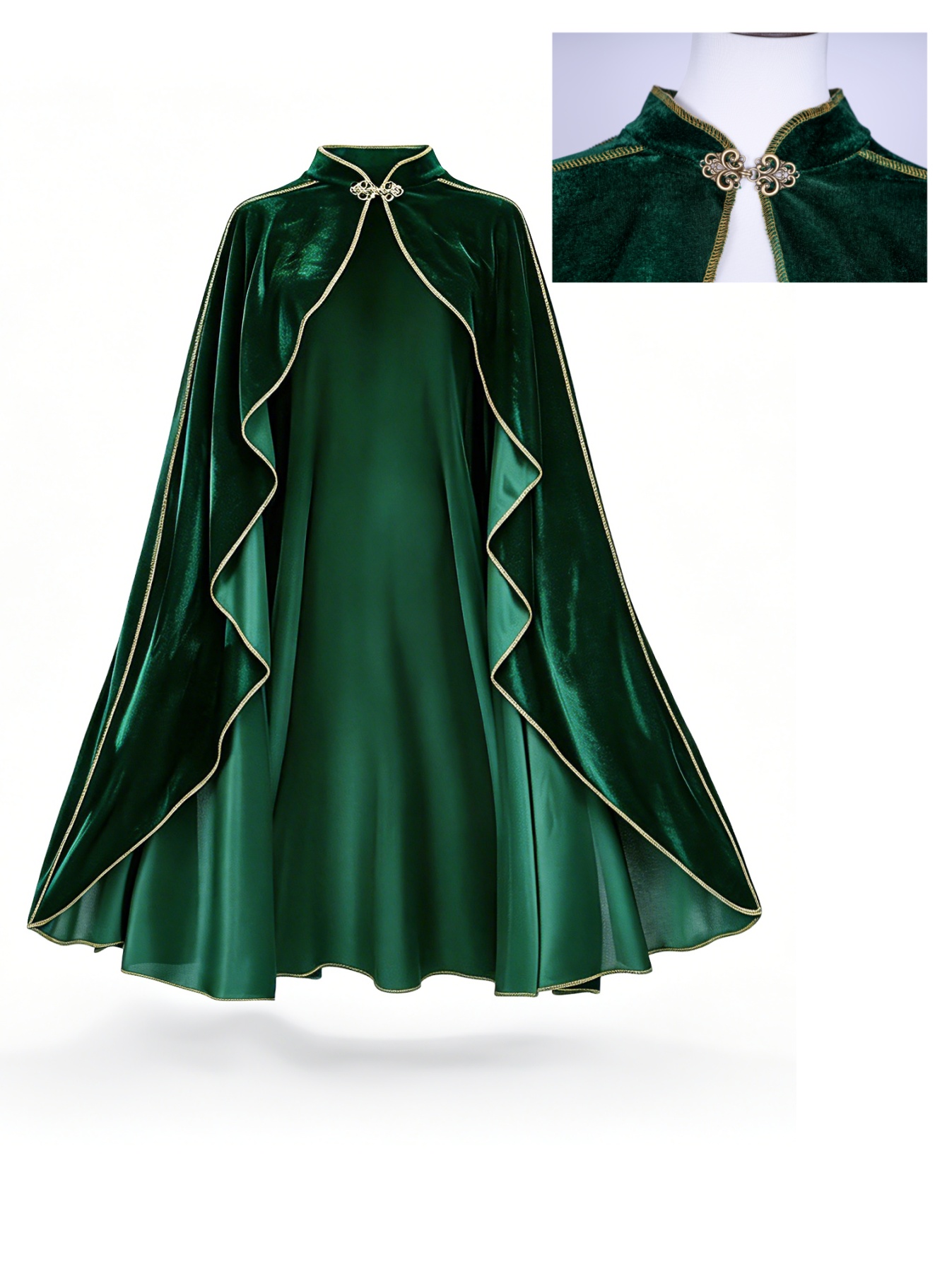 Women Vintage Green Velvet Cap - đánh giá và giá Women'S Green Formal Wear